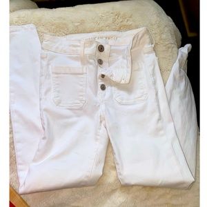 New White AE jeans